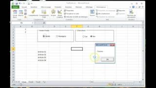 Groupe Radio avec Excel et VBA [upl. by Zerat]