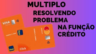 💳CARTÃO DE CRÉDITO MULTIPLO DO BANCO ITAÚ RESOLVENDO BUG NO LIMITE DE CRÉDITO VISA OU MASTERCARD [upl. by Annawoj855]