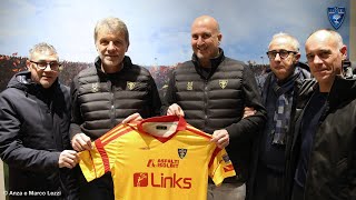 US Lecce presentazione maglia storica [upl. by Attwood]