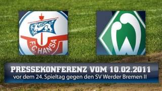 Pressekonferenz vor dem 24 Spieltag [upl. by Aspa]