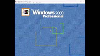 Runing w2000en on Dosboxx [upl. by Ataymik]