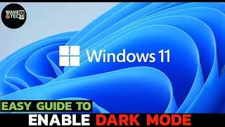 How to Enable Dark Mode on Windows 11 PC Turn on Dark Mode on Windows 11 PC 2024 [upl. by Avera416]