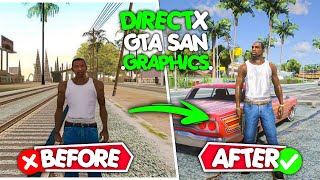 🔥How To Remaster GTA San Andreas  2022 ✅ GTA San Direct X 20  Best Realistic Graphics Mod [upl. by Harley104]