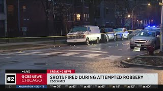 Chicagos North Side Shooting Escalates From Robbery Attempt [upl. by Regnij644]