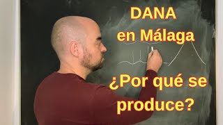 DANA en Málaga ¿Por qué se produce [upl. by Adlanor737]