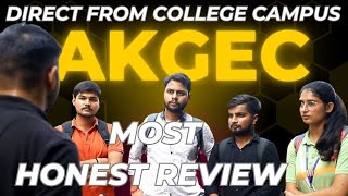 🎓AKGEC Engineering College  Unfiltered Students Reviews  Placements  Internships  Campus Life 🎓 [upl. by Mcnair759]