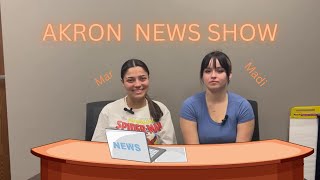 Akron News Show Season 1 Episode 1 [upl. by Hibben]