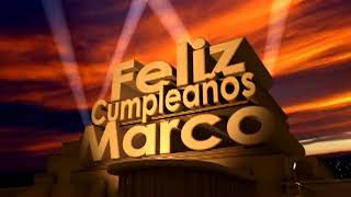 feliz cumpleaños Marco [upl. by Dnalevelc]