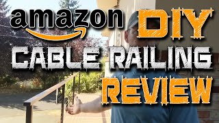 Amazon DIY Cable Railing Review Muzata Senmit Lulultn [upl. by Monte362]