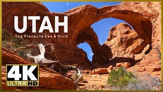 Beautiful amp Scenic Utah 4K UHD Video Demo with Destination Highlights [upl. by Vaasta]