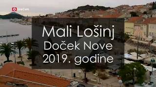 Mali Lošinj  Doček Nove 2019 godine  Time Lapse [upl. by Einal387]