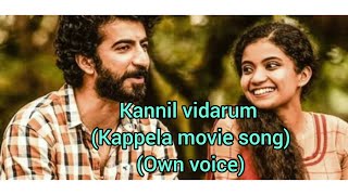 Kannil vidarum Ratharangal Neeye  Kappela movie song 😀💞by myself [upl. by Nrehtak]