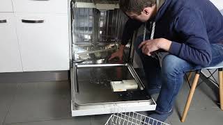 How to Add Salt to Zanussi Dishwasher [upl. by Notrub]