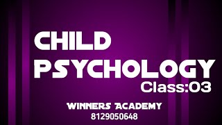 pre primary Teacher TrainingChild Psychology Class03 vijina onlineclass [upl. by Norda]