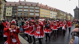 Faschingsumzug 2018 in Nürnberg  Kompletter Festzug [upl. by Ledairam788]