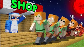 I Opened a SCARY Shop in Minecraft [upl. by Beutner]