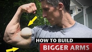 How to Get Big Arms  MUCH FASTER Triceps and Biceps [upl. by Latreese]