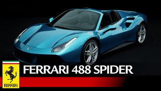 Ferrari 488 Spider  Launch video [upl. by Leatri]