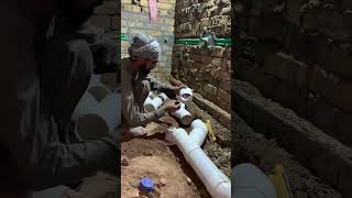 Amazing bathroom pvc fittings toilet pvc plumbing works please subscribemychannel please [upl. by Stepha716]