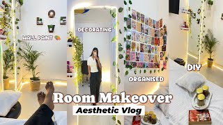 EXTREME room makeover Pinterest inspired  Sheetal Singh [upl. by Lemahs]