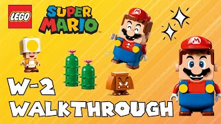 Lego Super Mario Walkthrough World 2 Using Mario Starter amp Creativity Kit ft Super Mario Bros 3 [upl. by Mond183]