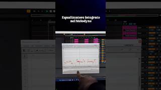 Equalizzatore integrato nel Melodyne melodyne equalizer mixing ableton fy fyp instagram [upl. by Ainna981]