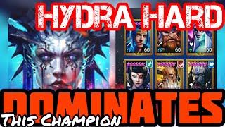 Hydra 🐉 Hard❗️1🔑Team with underrated Elder Skarg❗️feat by Drokgul amp Hurndig  RAID Shadow Legends [upl. by Serle558]