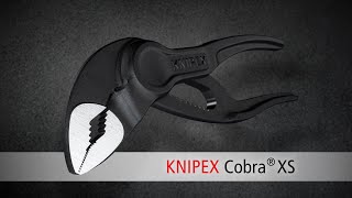 KNIPEX Cobra® XS  ArtNo 87 00 100 Water pump pliers [upl. by Narok220]