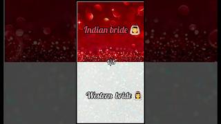 Indian bride vs western bride gift choose youtubeshorts short [upl. by Folberth]