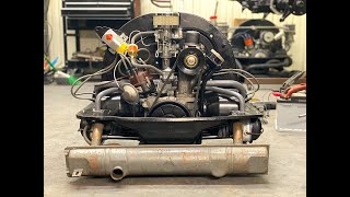 VW ENGINE Build Part 3 Will it Run  First Start  Restoration 40HP aircooled Volkswagen engine [upl. by Ardna]