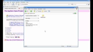 Tutorial  Install Appserv [upl. by Bathsheb]