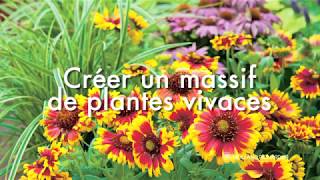 Créer un massif de plantes vivaces — Meilland Richardier [upl. by Lleihsad]