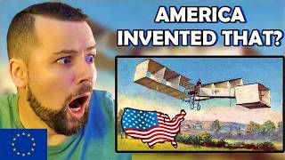 European Reacts to Top 10 American Inventions That Changed the World [upl. by Gnas]