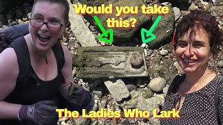 See what we took and what we left behind Mudlarking the Thames with the Ladies who Lark [upl. by Hervey]