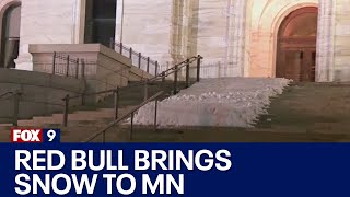 Red Bull brings snow to St Paul for boarding competition [upl. by Theodora811]