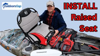 Kayak Fishing  How To Install Seat On Kayaks2Fish Next Gen 10 MK2 [upl. by Rama491]