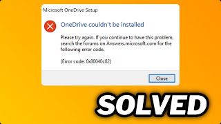 FIXED OneDrive error 0x80040c81 in Windows 1011 [upl. by Annaeoj]