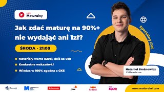 🔴Pomoc Maturalnych  Normalnie 820zł dziś 0zł🎁 [upl. by Lehpar]