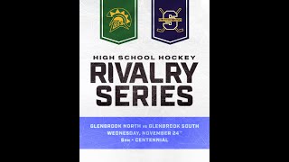 Glenbrook North vs Glenbrook South High School Rivalry Series presented by The Chicago Blackhawks [upl. by Neetsirk]