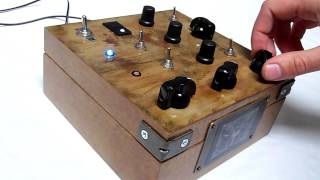 RC CIRCUIT BENT PSYCHOSIS GENERATOR ECHO ATMOSPHERE DRONE SOUND SYNTHESISER [upl. by Kraft]