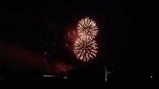 Paris Texas Fireworks Show 2015 part 1 [upl. by Ravert]