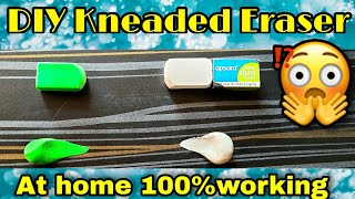 How to make a kneaded eraserdiy kneaded eraser at home [upl. by Ahseihs468]