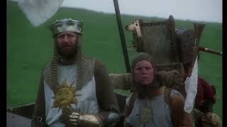 Monty Python and the Holy Grail  Peasants and King Arthur scene with subtitles [upl. by Fleming]