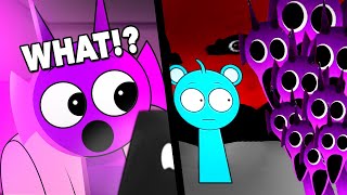 Sprunki Incredibox Purple Durple React to FUNNIEST TikToks Themselves Memes 2 [upl. by Yrok]