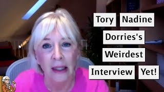 Nadine Dorriess Weirdest Interview Yet [upl. by Lebaron]