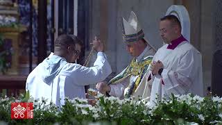 Highlights Second Vespers 5th August 2024 Pope Francis [upl. by Alidus]