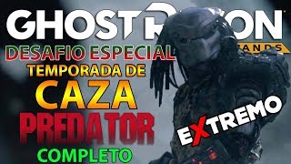 INCREIBLE TEMPORADA DE CAZA DEPREDADOR COMPLETO EXTREMO GHOST RECON WILDLANDS [upl. by Toney]