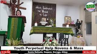 Youth Perpetual Help Novena amp Mass  October 30 2024 [upl. by Thebazile]