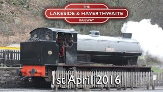 Lakeside amp Haverthwaite Railway  1st April 2016 [upl. by Deegan]