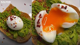 Salter  Meals Made Simple Air Fryer Poached Eggs  Easy tasty recipes [upl. by Nedlog441]